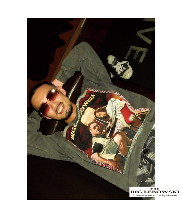 Bowling Tapestry Sweatshirt -ブラック-