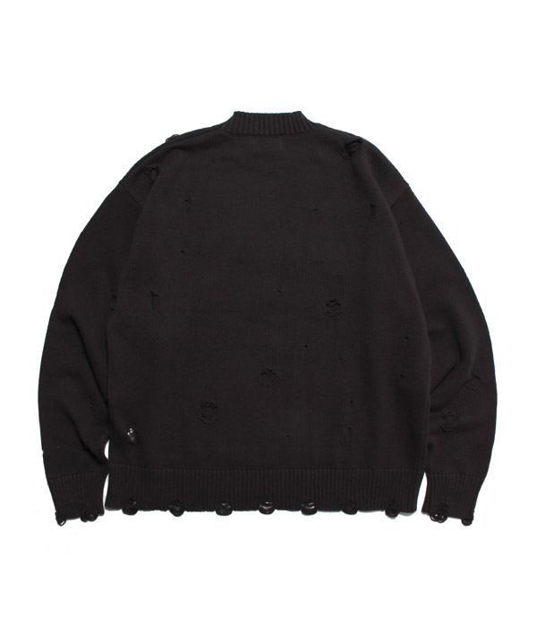 Texas Cursed knit Sweater -ブラック-