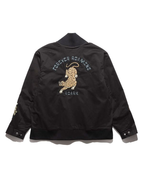 FOREVER ROAMING BOMBER JACKET -ブラック-