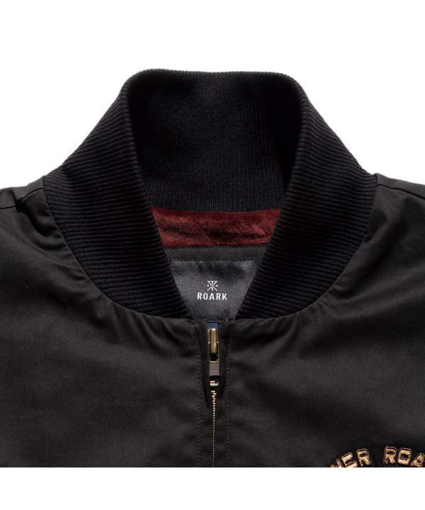 FOREVER ROAMING BOMBER JACKET -ブラック-