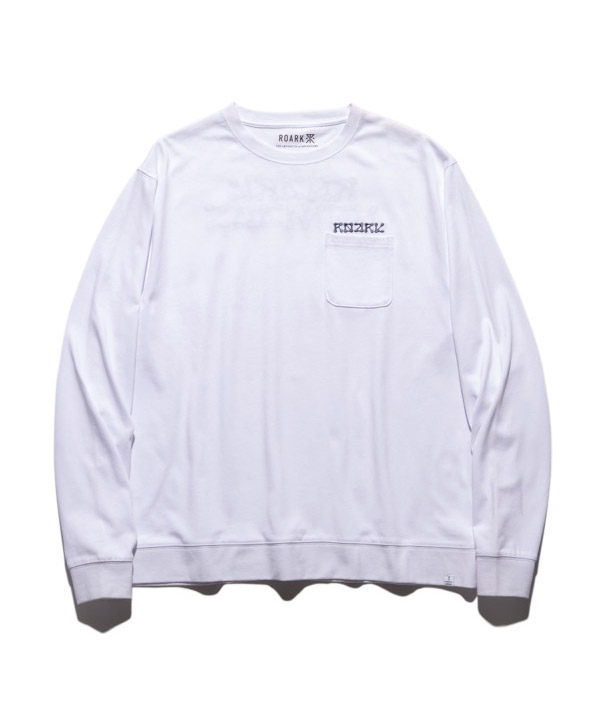 NOMADS 9.3oz H/W L/S TEE -ホワイト-