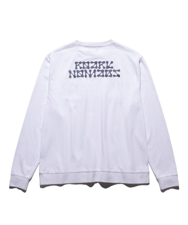 NOMADS 9.3oz H/W L/S TEE -ホワイト-