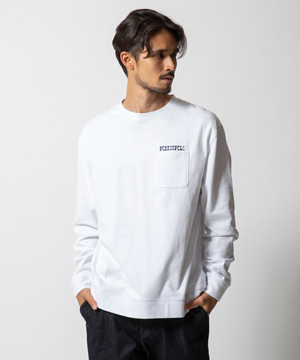 NOMADS 9.3oz H/W L/S TEE -ホワイト-