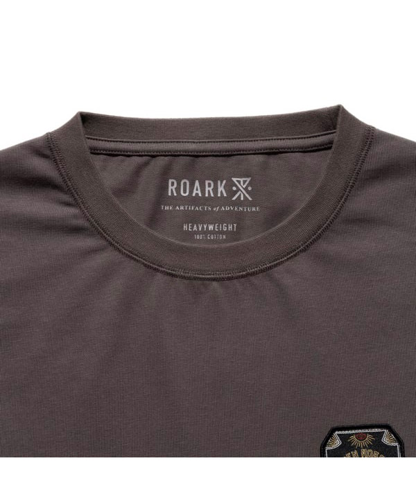 O.R.O.M 9.3oz H/W L/S TEE -チャコール-