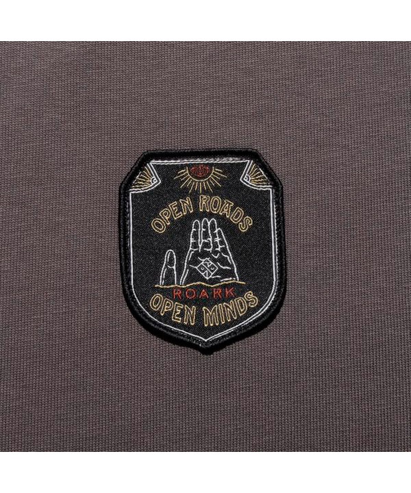 O.R.O.M 9.3oz H/W L/S TEE -チャコール-