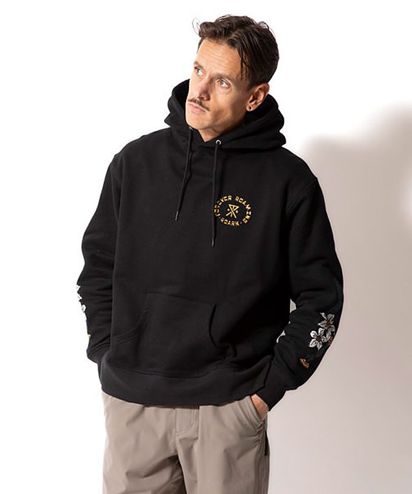 F.ROAMING P/O HOOD SWEAT -ブラック-