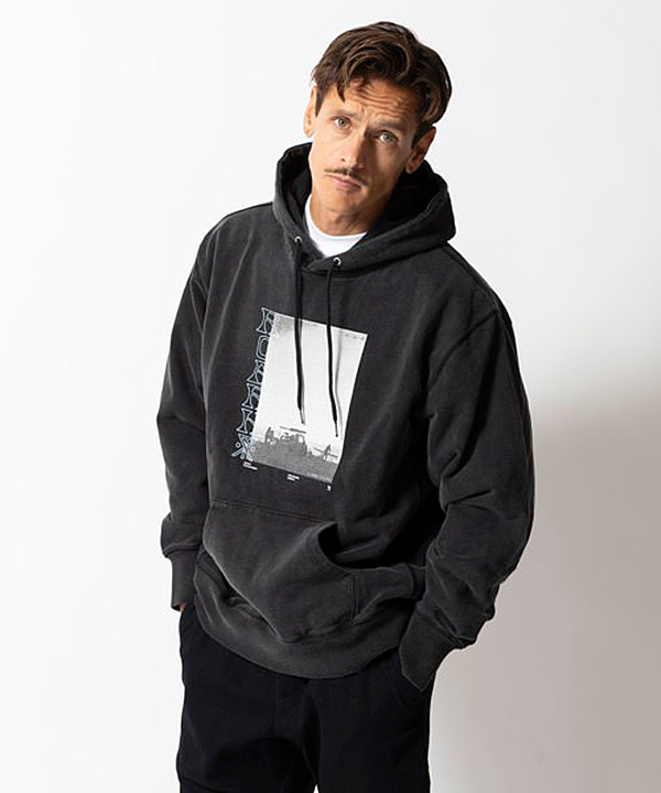 PROVISION P/O HOOD SWEAT -ブラック-