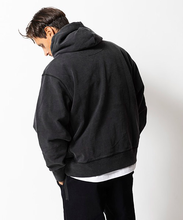 PROVISION P/O HOOD SWEAT -ブラック-
