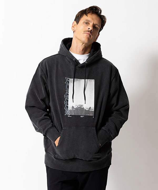 PROVISION P/O HOOD SWEAT -ブラック-