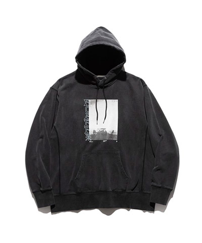 PROVISION P/O HOOD SWEAT -ブラック-