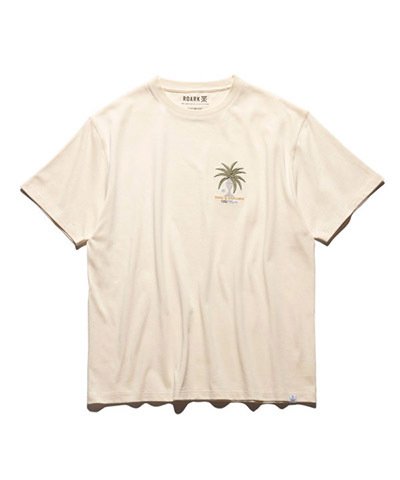 SEEK & EXPLORE 9.3oz H/W TEE -アイボリー-
