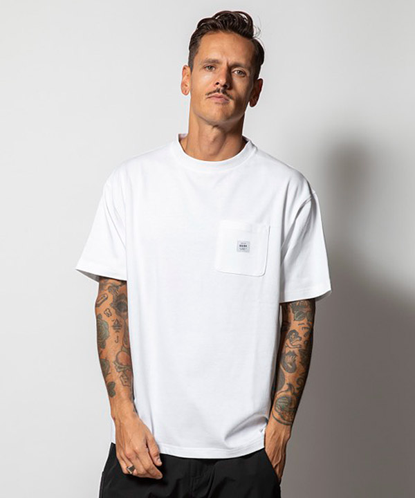 LABEL POCKET 9.3oz H/W TEE