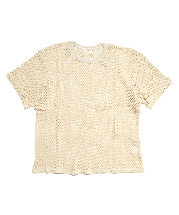 コットンメッシュTシャツ/レイヤードTee