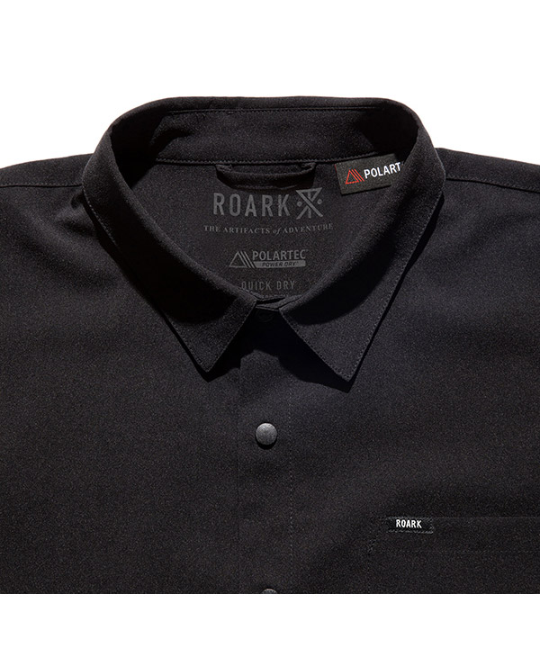 DELTA QD SS SHIRTS -ブラック-