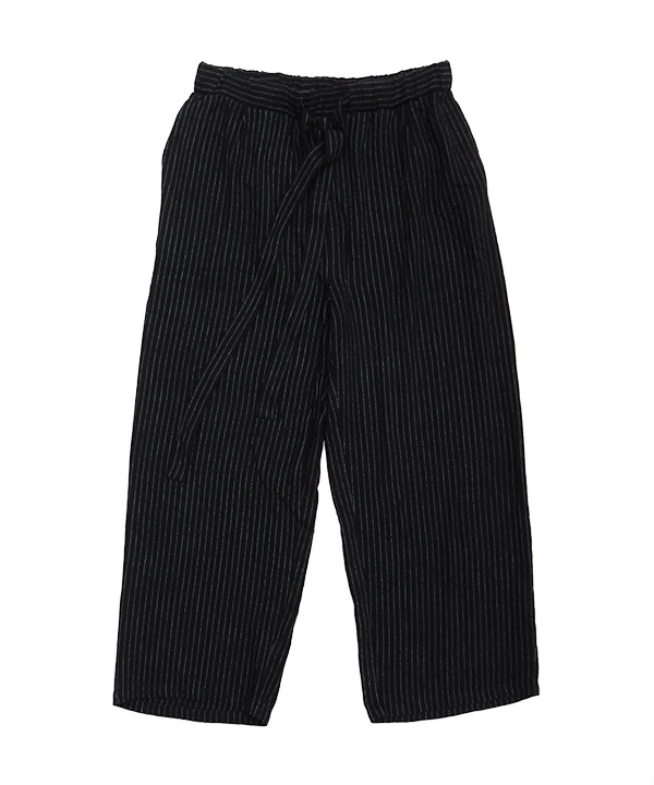 LINEN TUCK PT(ブラック)