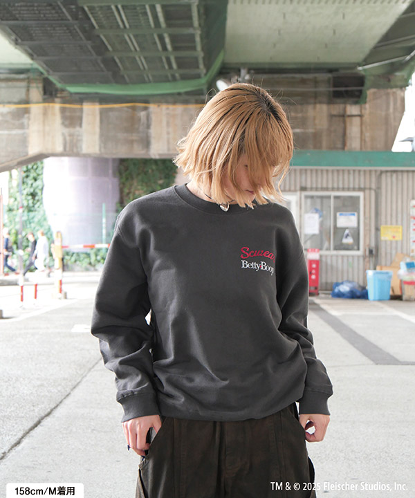 GLITTER BIKER SWEAT