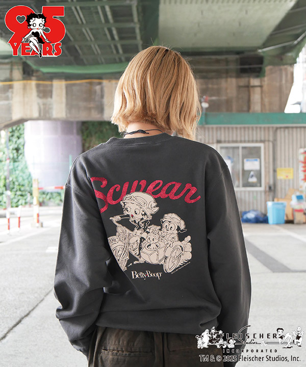 GLITTER BIKER SWEAT