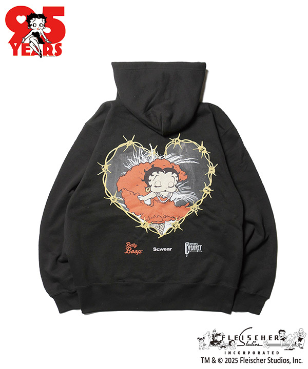 CABARET BETTY ZIP PARKA(ブラック)