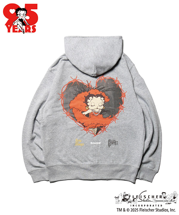 CABARET BETTY ZIP PARKA(グレー)