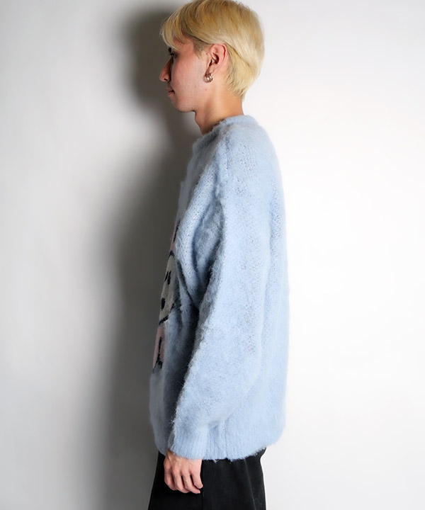 TP FLOWER SNOOPY SHAGGIE KNIT