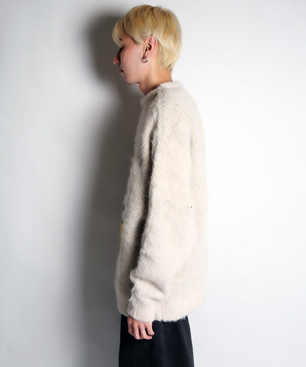 TP FLOWER SNOOPY SHAGGIE KNIT