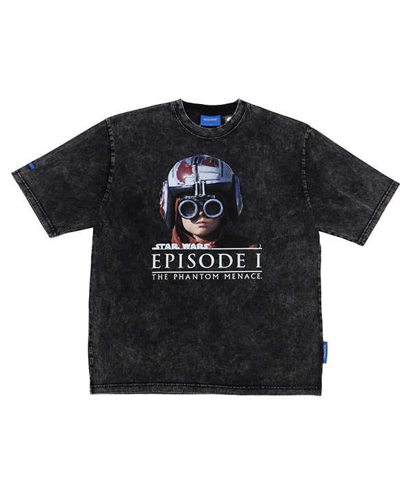 SW EPISODE1 FACE S/S TEE -ブラック-