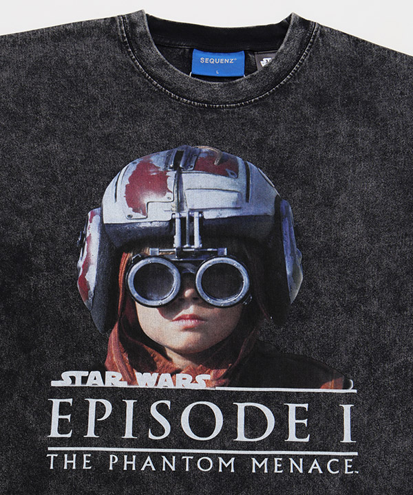 SW EPISODE1 FACE S/S TEE -ブラック-