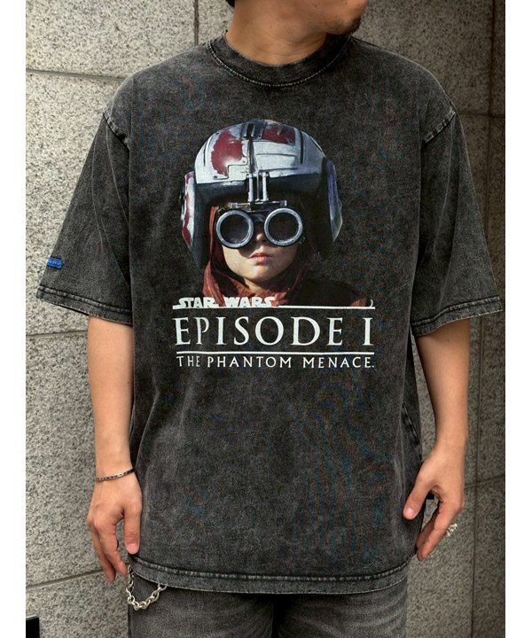 SW EPISODE1 FACE S/S TEE -ブラック-