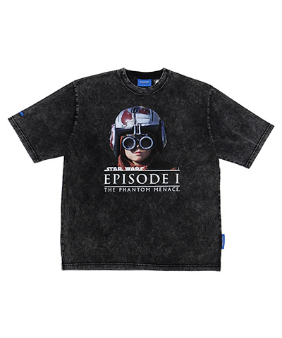 SW EPISODE1 FACE S/S TEE -ブラック-