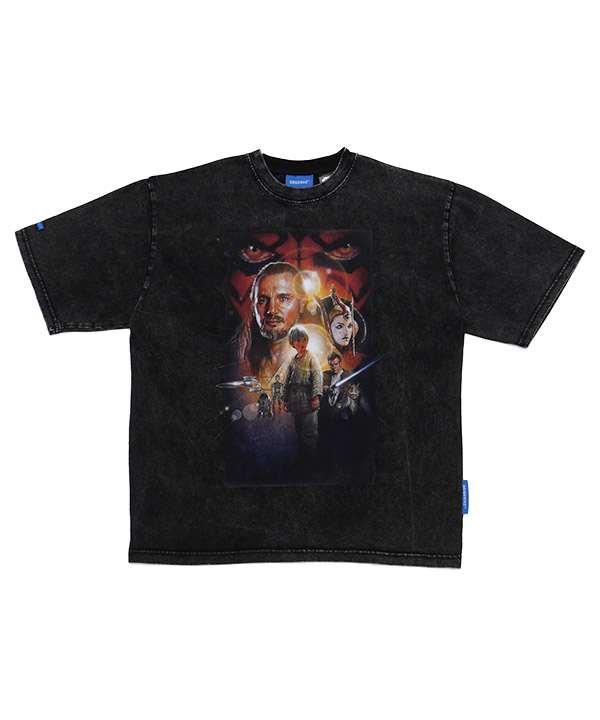 SW EPISODE1 FACE S/S TEE -ブラック 2-