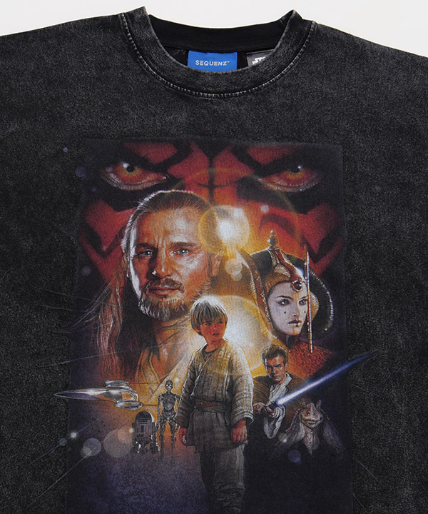 SW EPISODE1 FACE S/S TEE -ブラック 2-