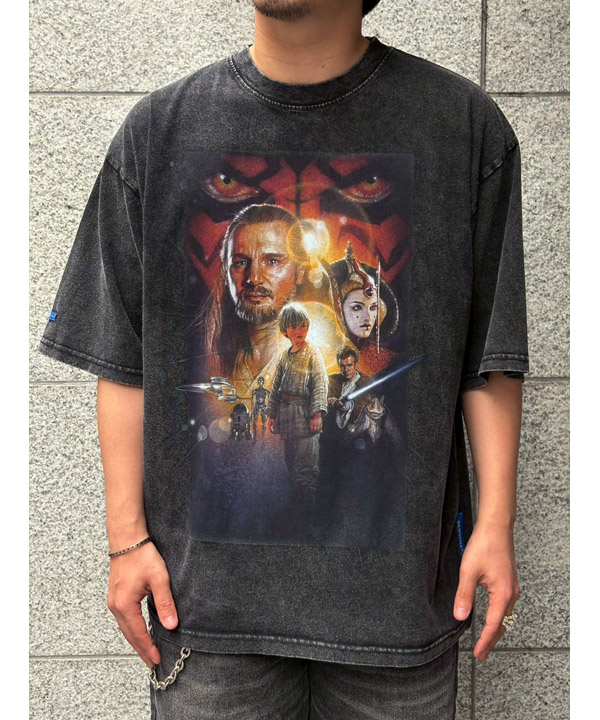 SW EPISODE1 FACE S/S TEE -ブラック 2-