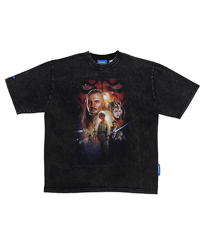 SW EPISODE1 FACE S/S TEE -ブラック 2-