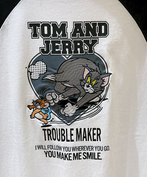 TJ HEART VINTAGE RAGLAN TEE