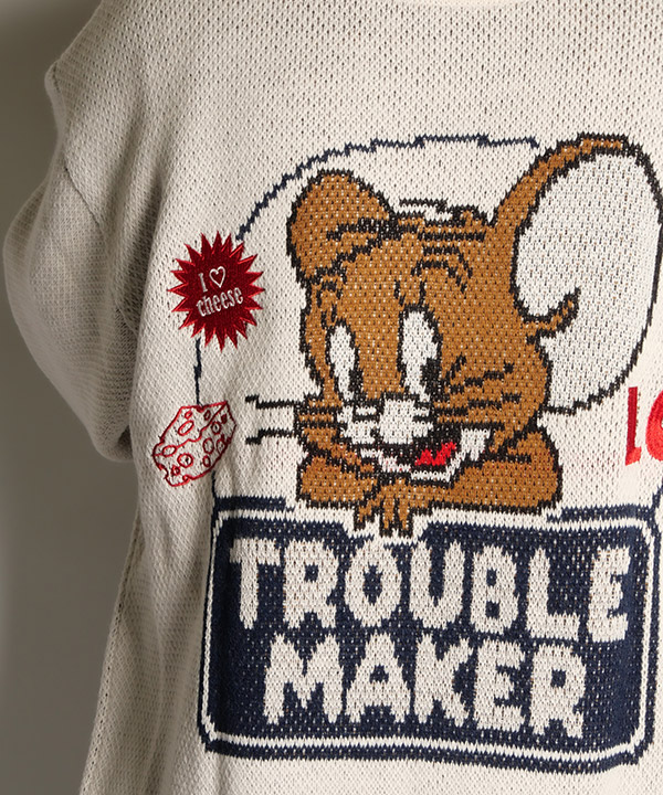 TJ TROUBLE MAKER KNIT