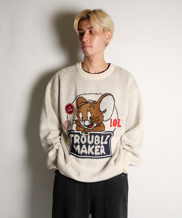 TJ TROUBLE MAKER KNIT