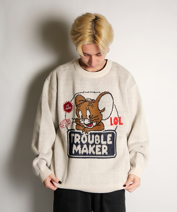 TJ TROUBLE MAKER KNIT