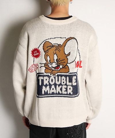 TJ TROUBLE MAKER KNIT