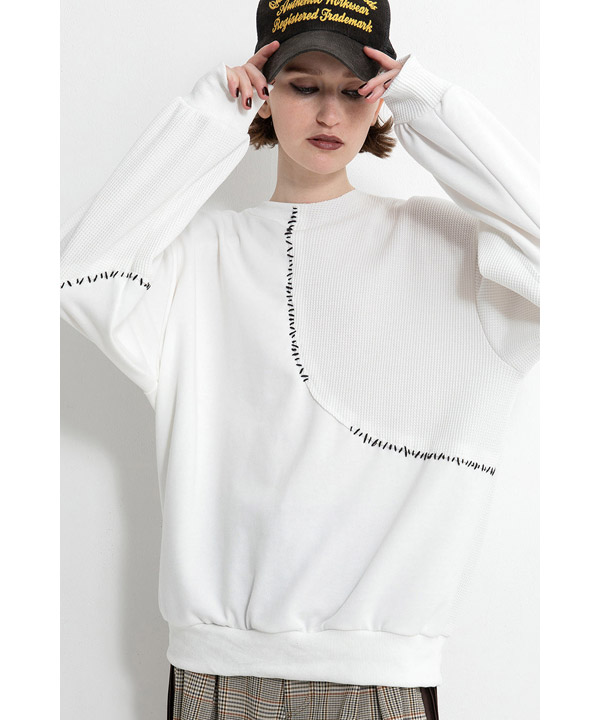 STITCH DESIGN PULLOVER
