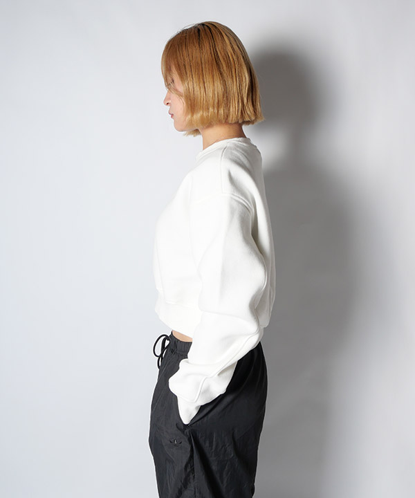 HEART STONE CROPPED SWEAT