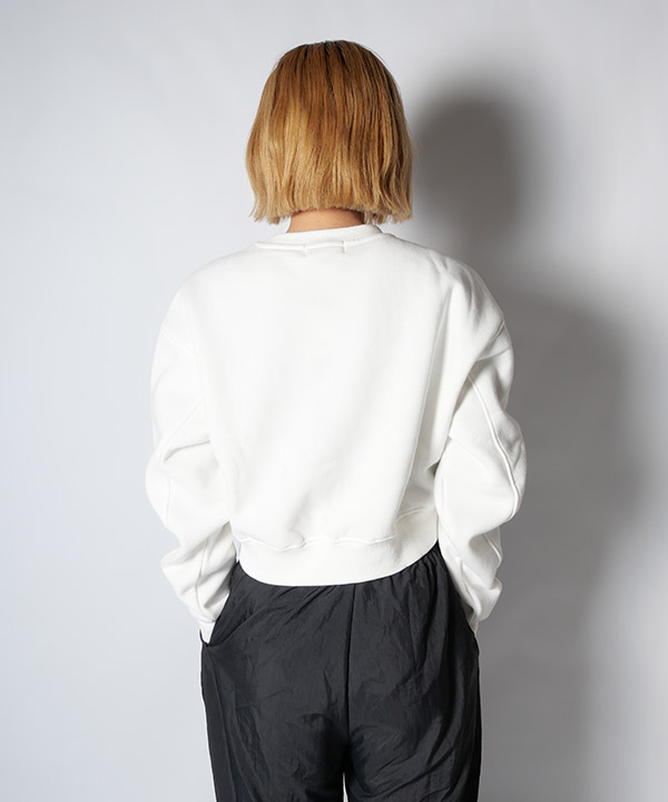 HEART STONE CROPPED SWEAT