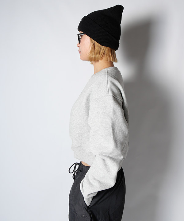 HEART STONE CROPPED SWEAT