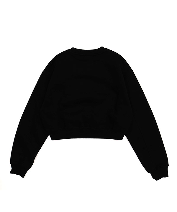 HEART STONE CROPPED SWEAT