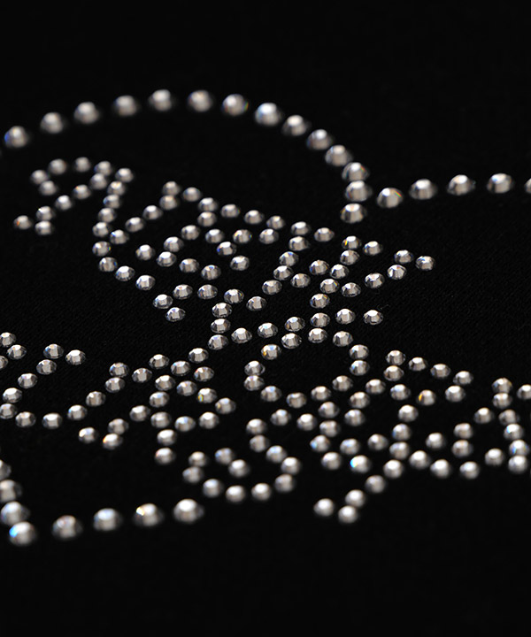 HEART STONE CROPPED SWEAT