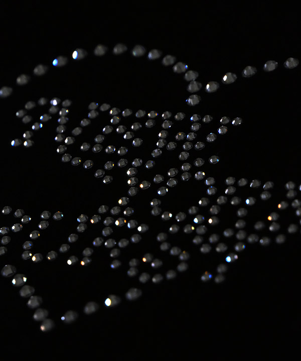 HEART STONE CROPPED SWEAT