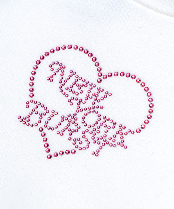 HEART STONE CROPPED SWEAT