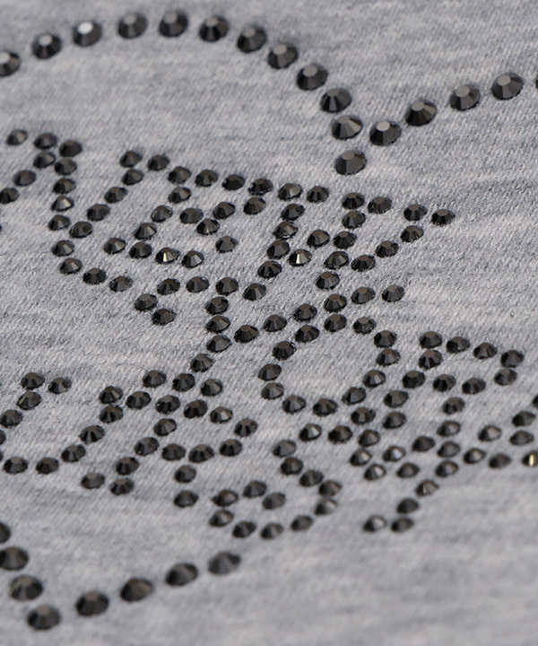 HEART STONE CROPPED SWEAT