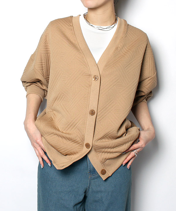 OVER SIZE LIGHT JKT(ベージュ)