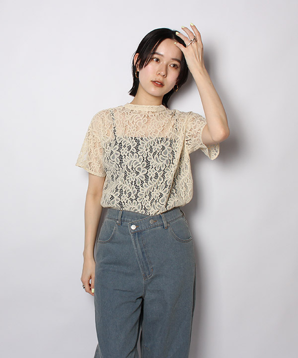 BOTANICAL LACE SHIRT
