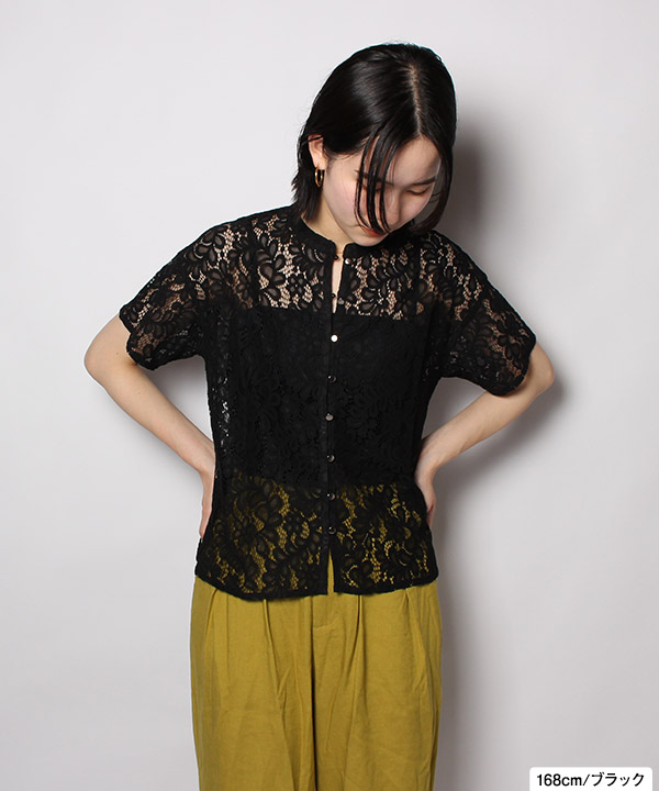 BOTANICAL LACE SHIRT